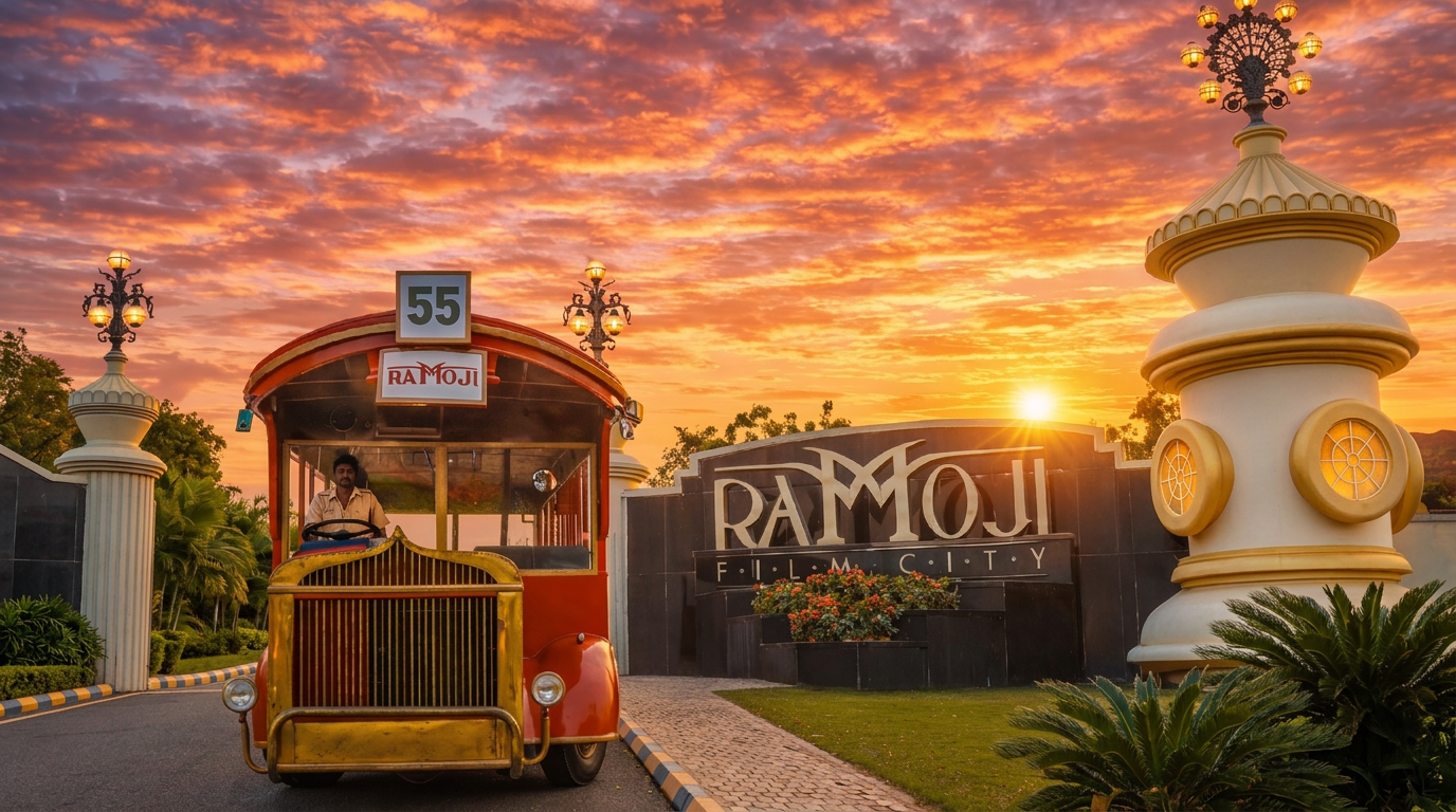 Ramoji Film City family tour package from Hyderabad